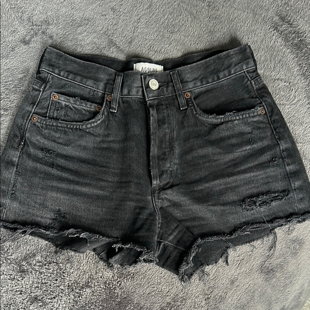 AGOLDE Parker Cutoff Shorts, Size 24
